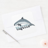 Vaquita Bruinvis Bedreigde Soorten Vierkante Sticker (Envelop)