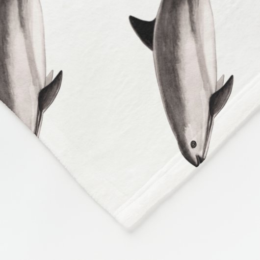 Vaquita Fleece Deken (Hoek)