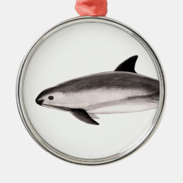 Vaquita Metalen Ornament