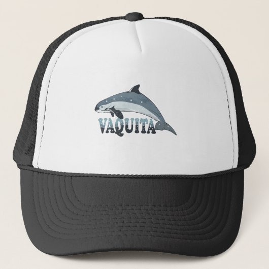 Vaquita Small Porpoise Trucker Pet (Voorkant)