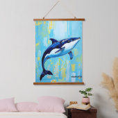 Vaquita Wall Art – Endangered Marine Porpoise Hangend Wandkleed (Slaapkamer)