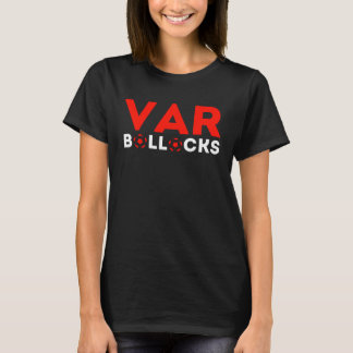 VAR [Censored] Red Football Soccer Television T-shirt
