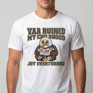VAR verpestte mijn kindertijd voetbal  Grappig T-shirt