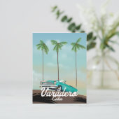 Varadero Cuba Reisposter Briefkaart (Staand voorkant)