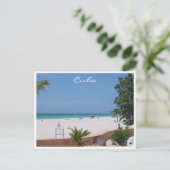 varadero strand cuba briefkaart (Staand voorkant)