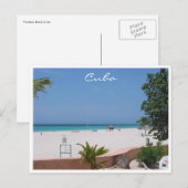 varadero strand cuba briefkaart (Voorkant / Achterkant)