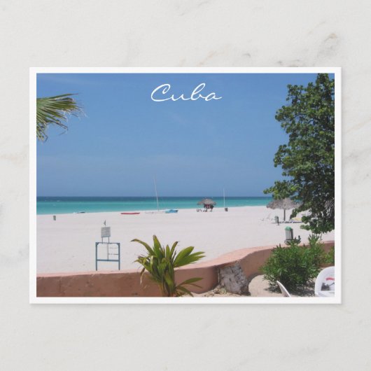 varadero strand cuba briefkaart (Voorkant)