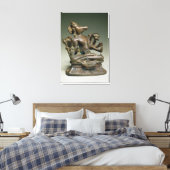 Varaha, Gurjara Pratihara, Tamil Nadu (brons) Canvas Afdruk (Insitu (Slaapkamer))