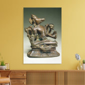 Varaha, Gurjara Pratihara, Tamil Nadu (brons) Canvas Afdruk (Insitu (Woonkamer))