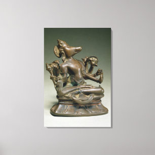 Varaha, Gurjara Pratihara, Tamil Nadu (brons) Canvas Afdruk