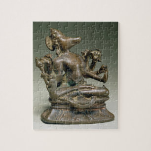 Varaha, Gurjara Pratihara, Tamil Nadu (brons) Legpuzzel