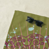 Varanasi II - Beach Towel Strandlaken (In situ)