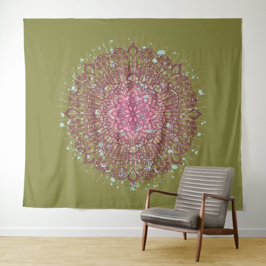 Varanasi II - Tapestry Wandkleed (In Situ (horizontaal))