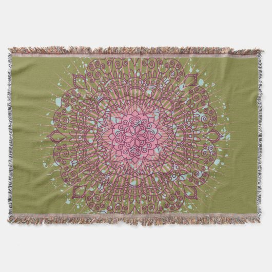 Varanasi II - Throw Blanket Deken (Voorkant)