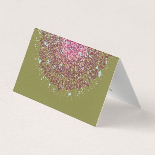 Varanasi II - Visitekaartje (Achterkant)