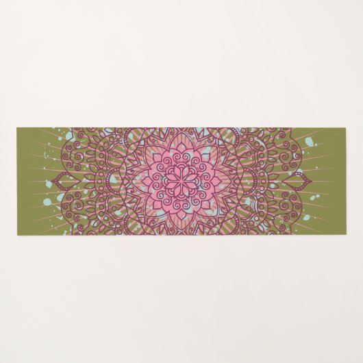 Varanasi II - Yoga Mat (Achterkant (horizontaal))
