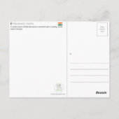 Varanasi, India Reisansichtkaart Briefkaart (Achterkant)