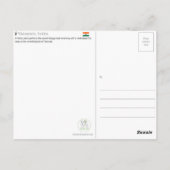 Varanasi, India Reisansichtkaart Briefkaart (Achterkant)