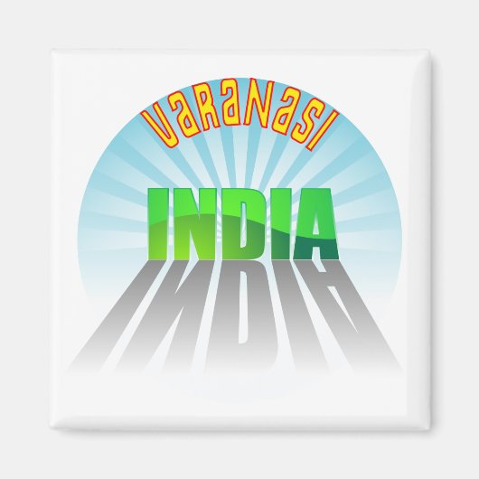 Varanasi Magneet (Voorkant)