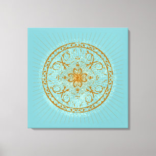 Varanasi - omwikkeld canvas