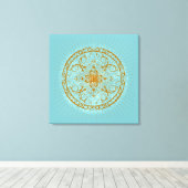 Varanasi - omwikkeld canvas (Insitu (Houten vloer))