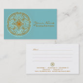 Varanasi - Visitekaartje (Voorkant / Achterkant)