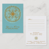 Varanasi - Visitekaartje (Voorkant / Achterkant)