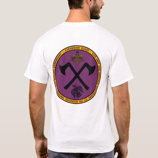 Varangian Guard Byzantine Colors Seal Shirt (Achterkant)