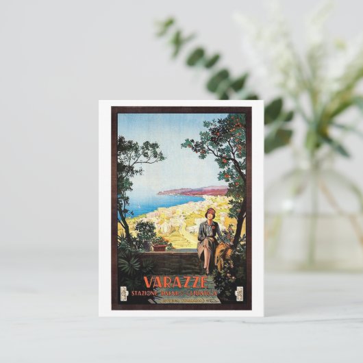 Varazze, Savona, Italiaanse riviera, Italië,  Briefkaart (Staand voorkant)