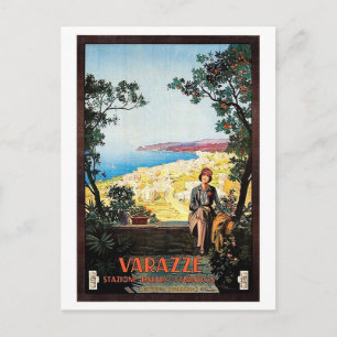 Varazze, Savona, Italiaanse Rivièra, Italië, vinta Briefkaart
