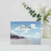 Varca Beach Goa India Briefkaart (Staand voorkant)