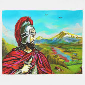 Vardan MamikնՎ,րա,ադ, Griekenland Fleece Deken (Voorkant (Horizontaal))