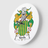 Varela Family Crest Grote Klok (Hoek)