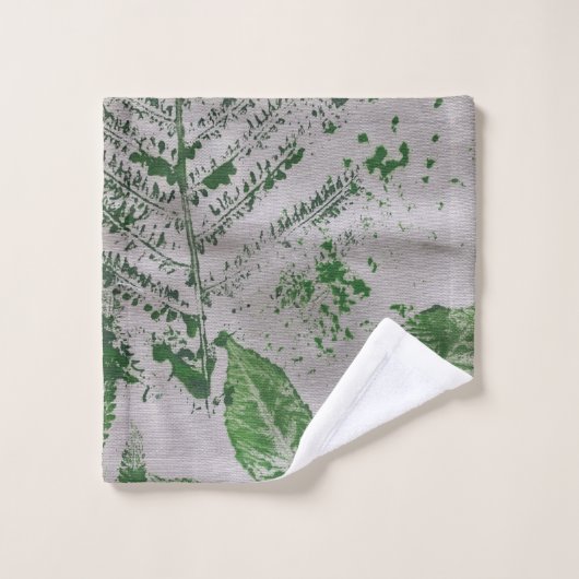 Varen Blad Schilderen Kunst Badhanddoek Set Bad Handdoek (Wasdoekje)