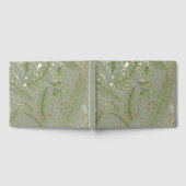 Varen bloemenpatroon gastenboek (Volledig)