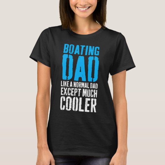 Varen Boot Vader Vaderdag T-shirt (Voorkant)