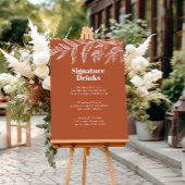 Varen Botanisch Bos Signature Dranken Menu Poster