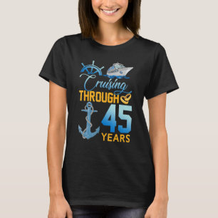 Varen door 45 jaar 45e Jubileum man T-shirt
