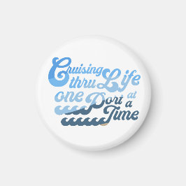 Varen door het leven één Haven bij een Tijdmagneet Magneet