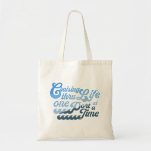 Varen door het leven één haven per keer tote bag