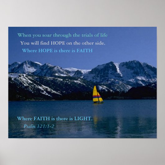 Varen door het leven Poster (Voorkant)