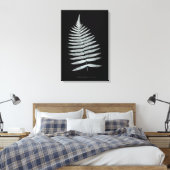 Varen - Gymnogramma Villosa - Röntgen effect - 06 Canvas Afdruk (Insitu (Slaapkamer))