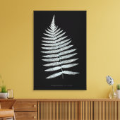 Varen - Gymnogramma Villosa - Röntgen effect - 06 Canvas Afdruk (Insitu (Woonkamer))