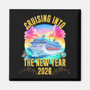 Varen het nieuwe jaar 2026 in Oceaanliefhebber Magneet