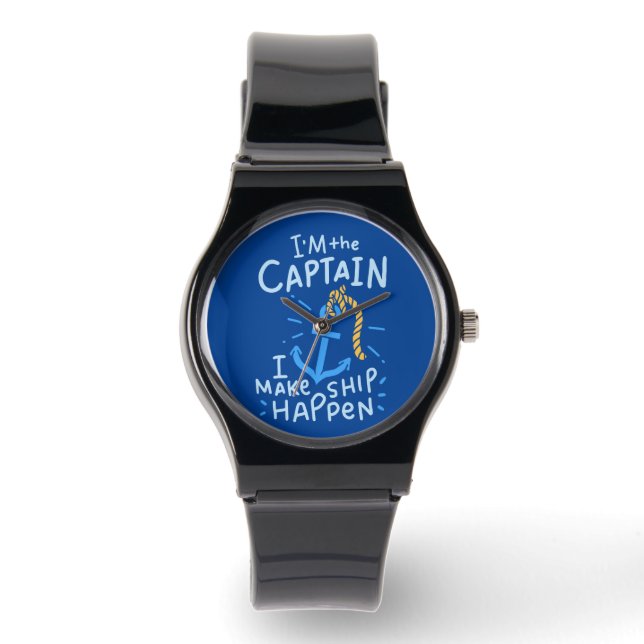Varen - Ik ben de kapitein Horloge (Voorkant)
