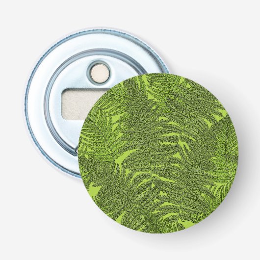 Varen in het groen button flesopener (Voorkant)
