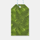 Varen in het groen cadeaulabel (Voorkant)