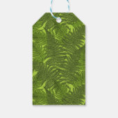 Varen in het groen cadeaulabel (Achterkant)