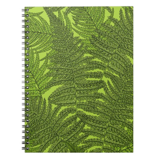 Varen in het groen notitieboek (Voorkant)