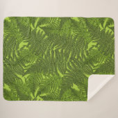 Varen in het groen sherpa deken (Voorkant (horizontaal))